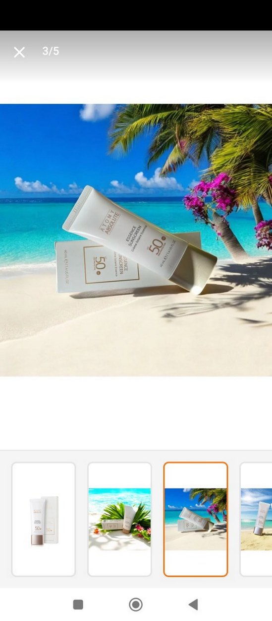 Atomy Absolute Güneş Koruyucu SPF 50 Essence - Görsel 2