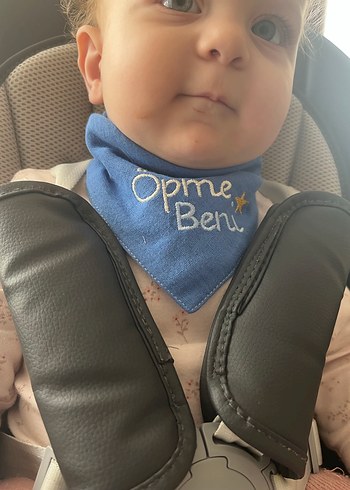 Öpme Beni Nakışlı Bebek Önlüğü - Görsel 3
