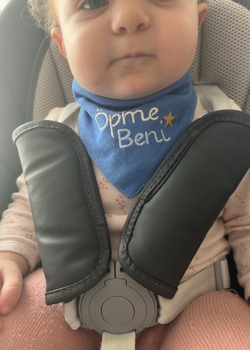 Öpme Beni Nakışlı Bebek Önlüğü - Görsel 4