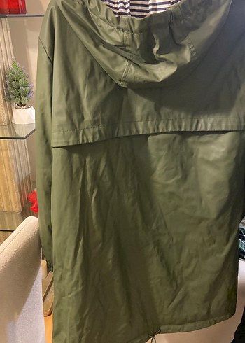 Zara Yeşil Midi Kadın Ceket - Görsel 4