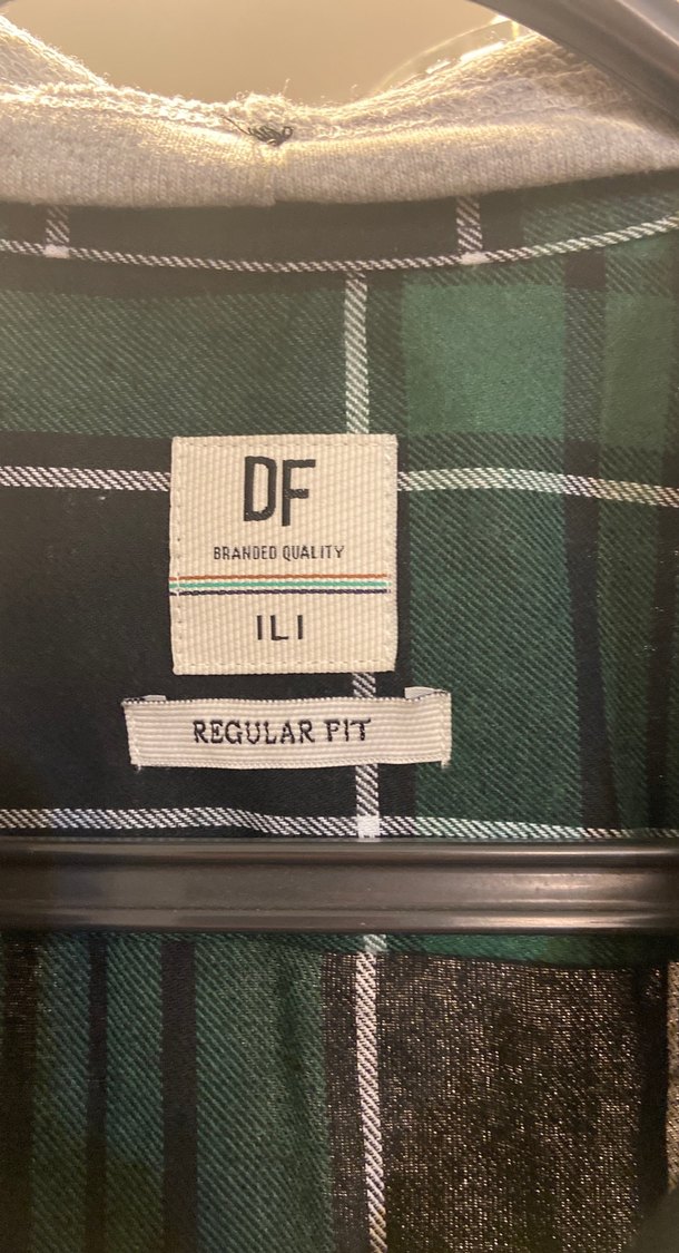 Kapüşonlu Uzun Kollu Rahat Erkek Gömlek - Görsel 3