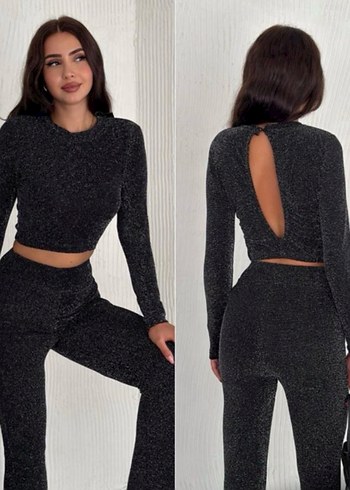 Mor Belden Kemerli Kadın Eşofman Takımı - Görsel 3