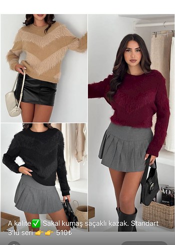 Bordo Saten Drapeli V Yaka Mini Elbise - Görsel 5