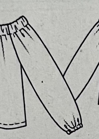 Tropikal desenli kayık yaka bluz - Görsel 2