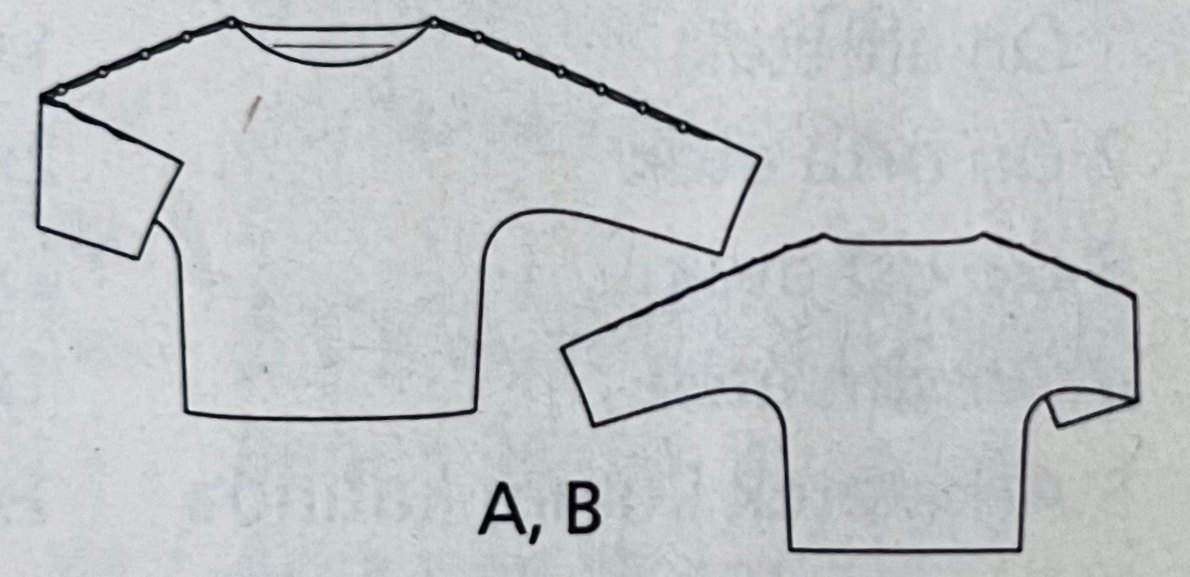 Mavi çizgili %100 pamuk bluz - Görsel 2