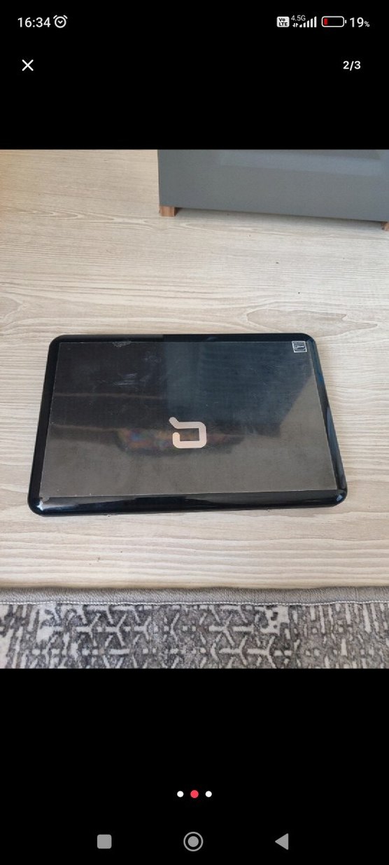 Siyah Mini Dizüstü Bilgisayar - Görsel 2