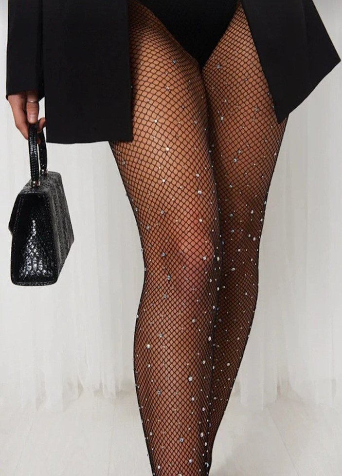 Taşlı Külotlu Çorap - Görsel 2