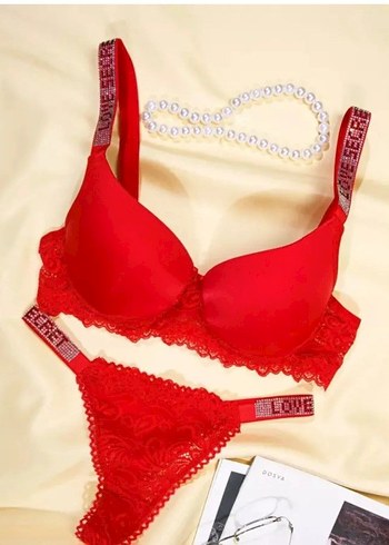 Love secret yazılı sütyen takım - Görsel 4