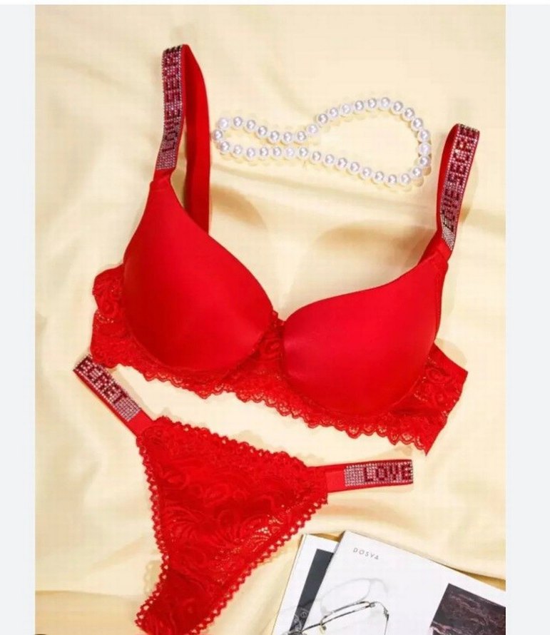 Love secret yazılı sütyen takım - Görsel 4