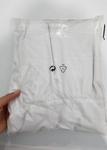 Beyaz Elbise Fabrika marka M beden - Görsel 7