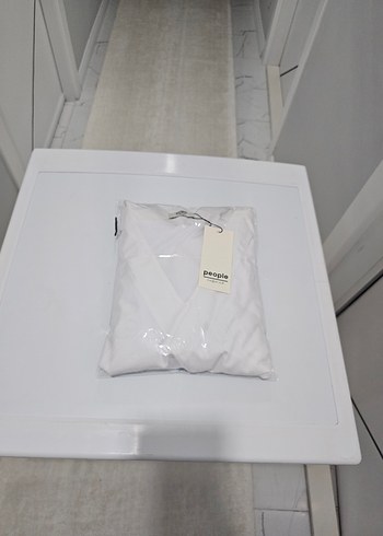 Beyaz Elbise Fabrika marka M beden - Görsel 5