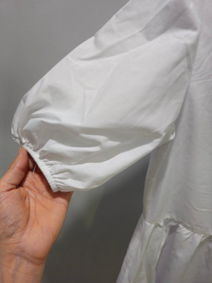 Beyaz Elbise Fabrika marka M beden - Görsel 4