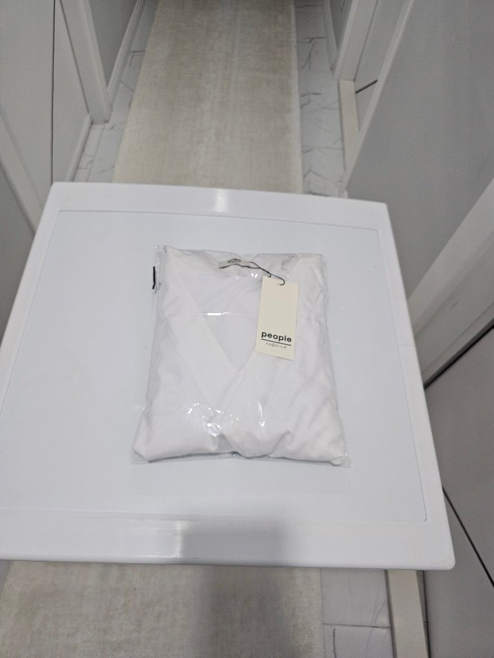 Beyaz Elbise Fabrika marka M beden - Görsel 5