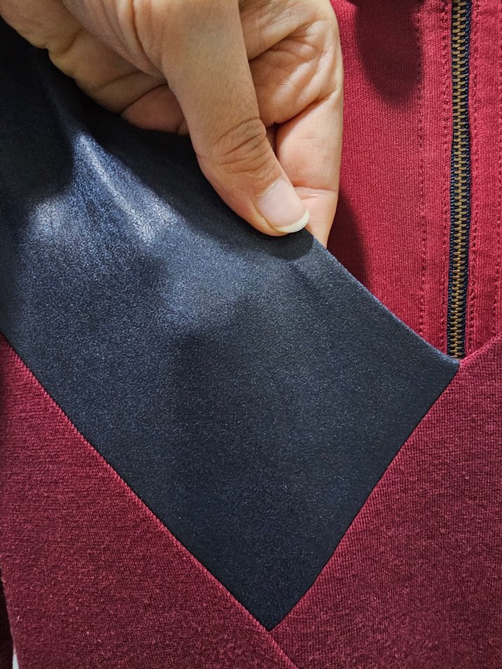 Bordo V Yaka Midi Elbise Limon Company marka M beden - Görsel 2