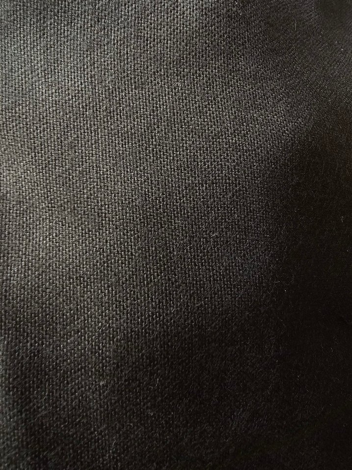 Kadın Siyah Kemerli Midi Kumaş Havuç Pantolon - Görsel 5