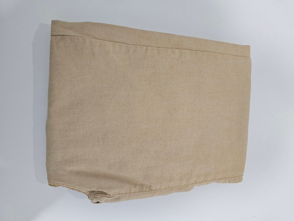 Bej Düğmeli Pantolon - Görsel 3