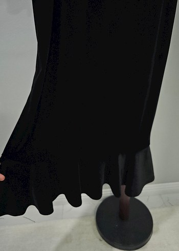 Yüksek Yakalı Siyah Kadife Fabrika marka 36-38 - Görsel 5