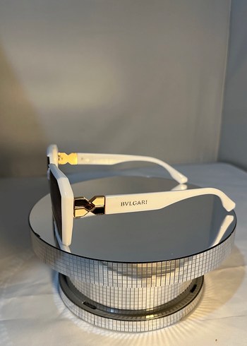 Beyaz Kadın Güneş Gözlüğü - Görsel 3