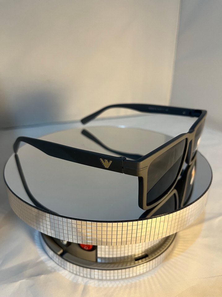 Şeffaf Gri Biker Güneş Gözlüğü - Görsel 3