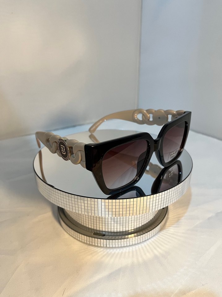 Kahverengi Kadın Güneş Gözlüğü - Görsel 3