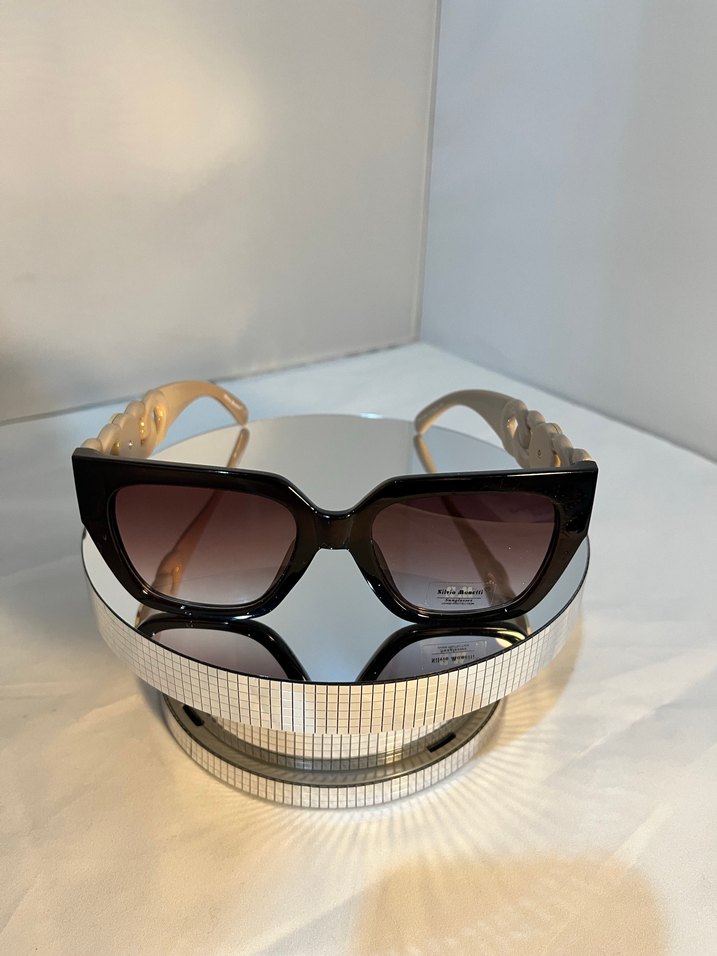 Kahverengi Kadın Güneş Gözlüğü - Görsel 4