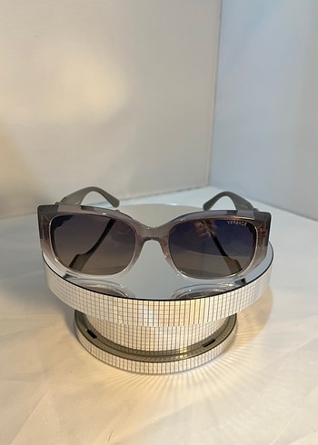 Şeffaf Gri Versace Kadın Gözlüğü - Görsel 4