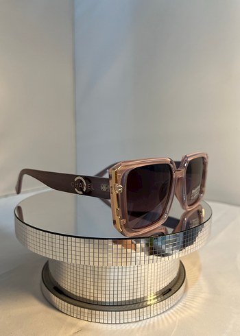 Bej Transparan Polarize Kadın Güneş Gözlüğü - Görsel 3