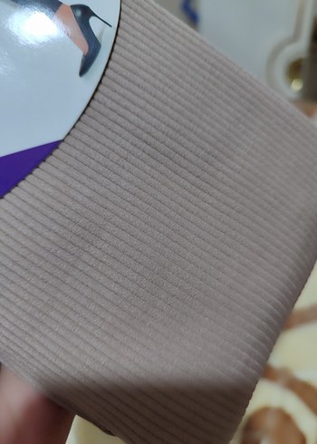 VOGSIGN Kadın Kahverengi Tayt - Görsel 2