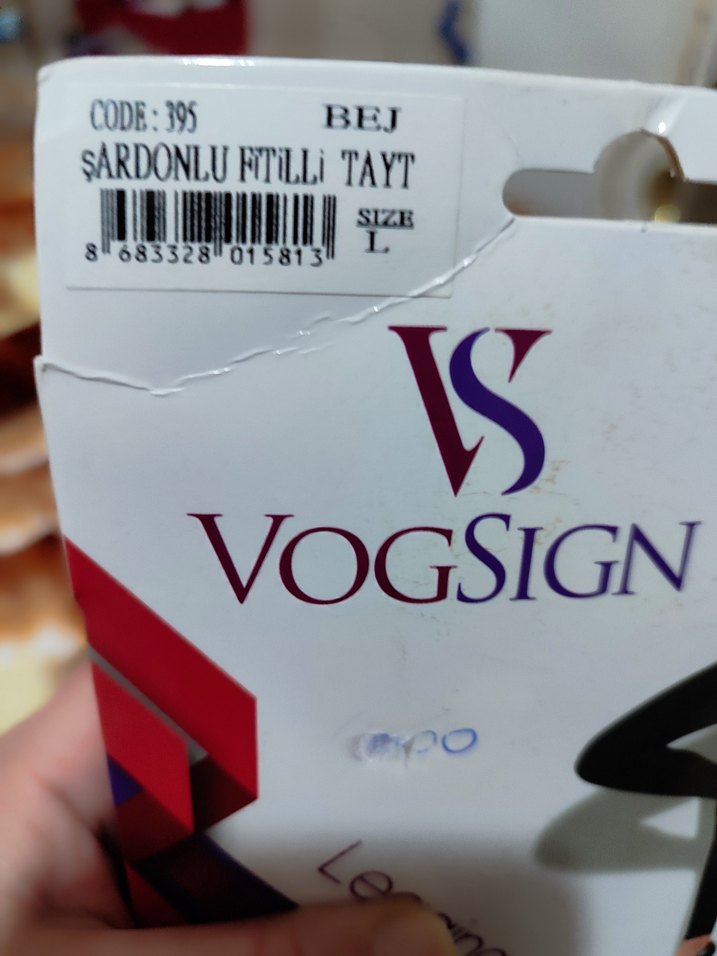 VOGSIGN Kadın Kahverengi Tayt - Görsel 3