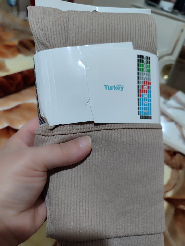 VOGSIGN Kadın Kahverengi Tayt - Görsel 4