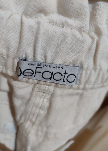 Bej Rahat Kesim Kadın Kumaş Pantolon - Görsel 10