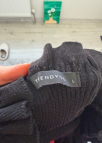 Siyah Triko Uzun Elbise - Görsel 2