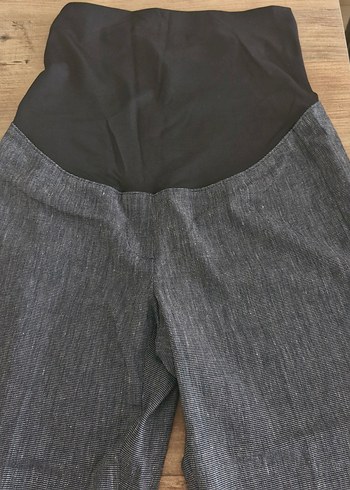 Koyu Mavi Hamile Kumaş Pantolon - Görsel 3