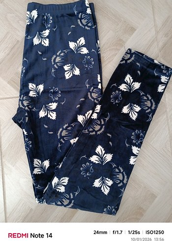 Bordo Yıldız ve Ay Desenli Kız Tayt - Görsel 8