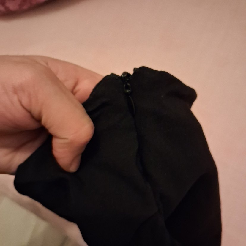 Siyah Düz Kesim Hemşire Korsesi - Görsel 4