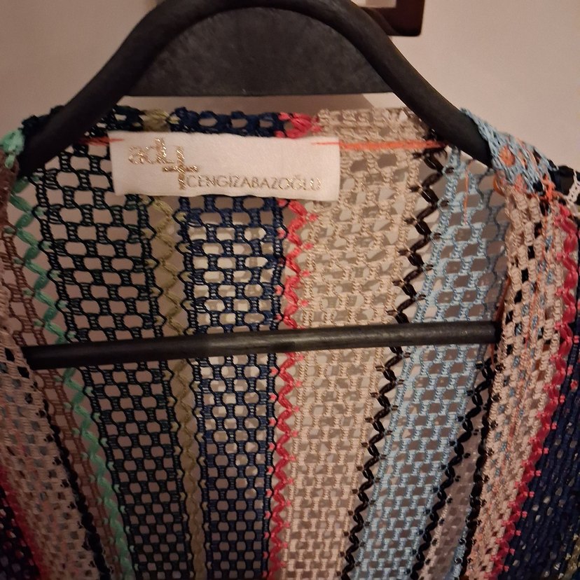 Renkli Bohem Batik Desenli Bornoz Adl cengiz abazaoğlu marka - Görsel 3