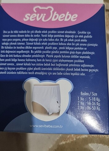 9 Yaş Beden Sunnet kulodu 40