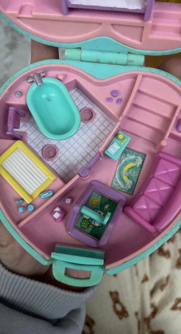 Minik Kutu Polly Pocket Evi 1994 Vintage - Görsel 4
