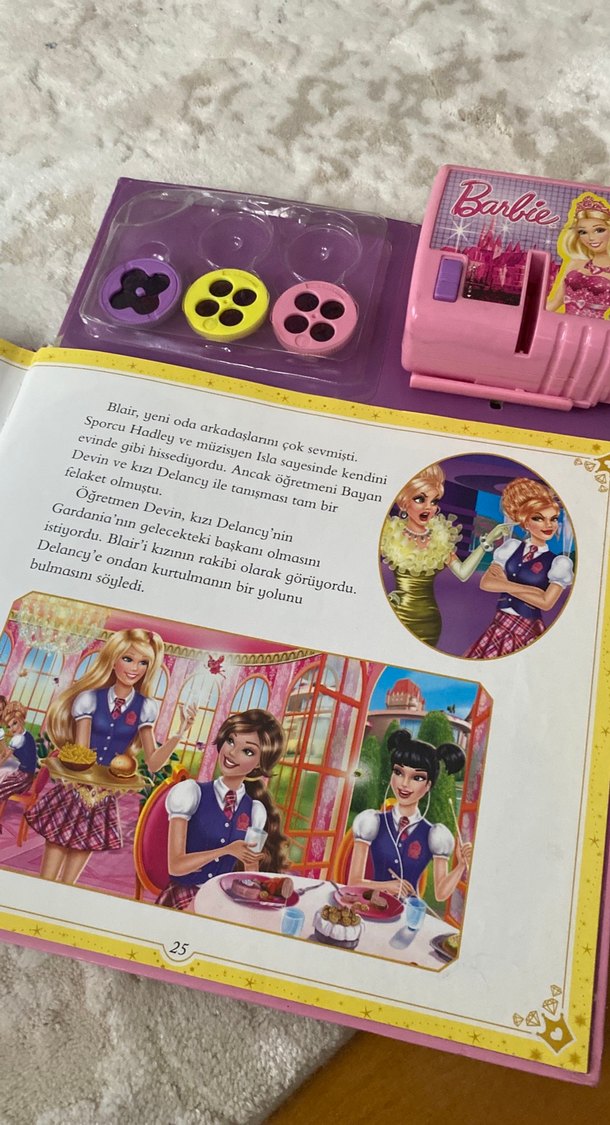 Barbie Sinema Salonu Projeksiyon 2012 - Görsel 3