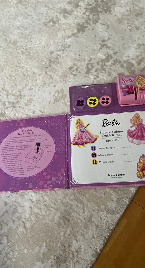 Barbie Sinema Salonu Projeksiyon 2012 - Görsel 2