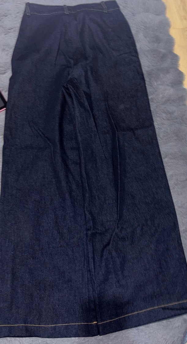 Kadın Lacivert  Denim Pantolon - Görsel 2