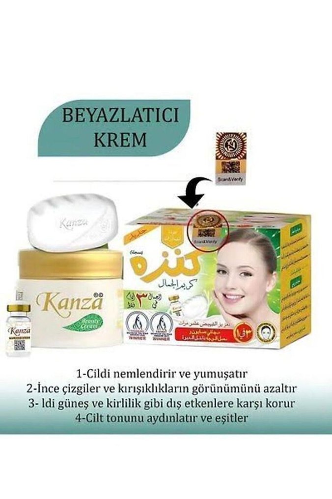 Kanza beyazlatıcı  Krem Seti - Görsel 2