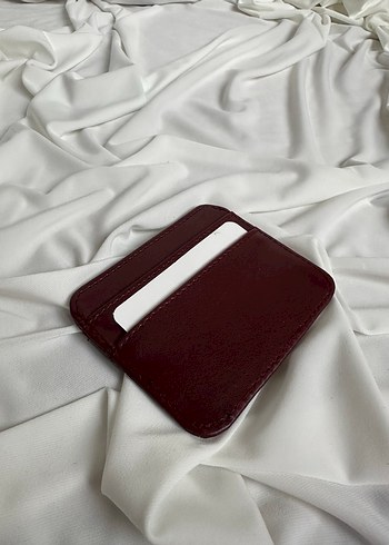 Klasik Bordo Deri Kadın Cüzdan - Görsel 2
