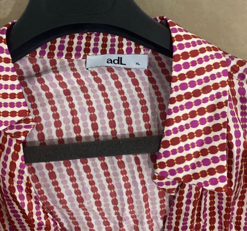 Bağcıklı, Renkli Bohem Bluz - Görsel 3