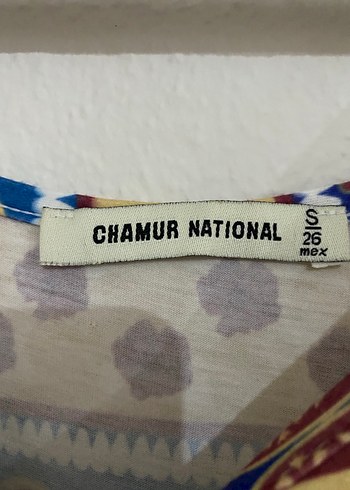 Bohem Çok Renkli Askılı uzun elbise - Görsel 2