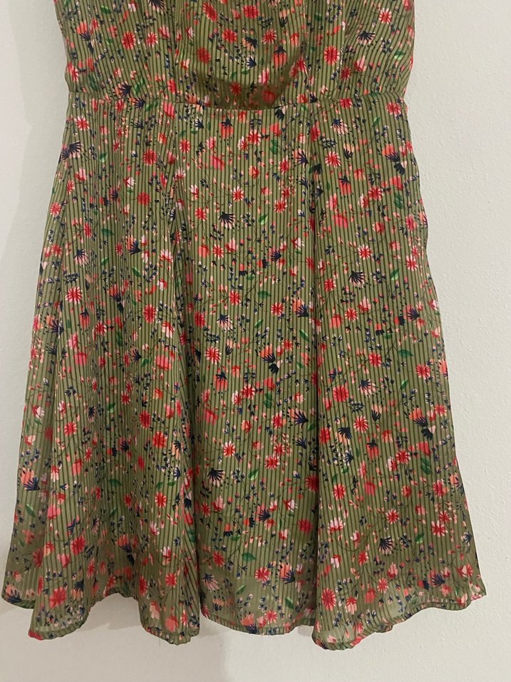 Piliseli Bohem Midi Elbise - Görsel 3