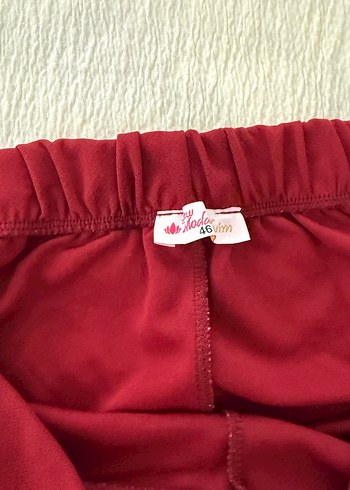 Bordo Fırfırlı Kadın tunik - Görsel 6