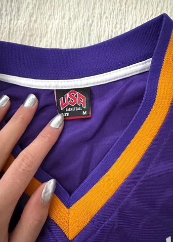 Erkek Mor Kolsuz Spor Forması - Görsel 3