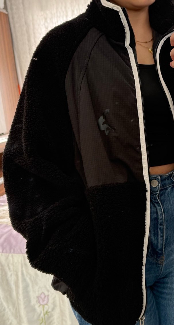 Siyah Kürklü Yüksek Yakalı ünicex - Görsel 3