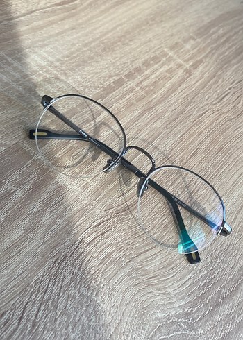 Bej Gri Şeffaf Kadın Gözlüğü - Görsel 3